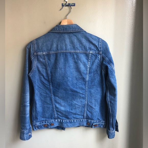 Madewell The Jean Jacket In Printer Wash Size: S - Picture 2 of 14